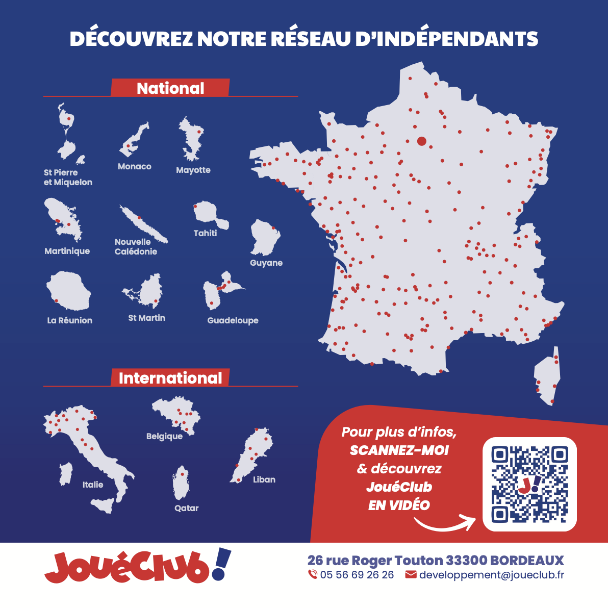 Map magasins